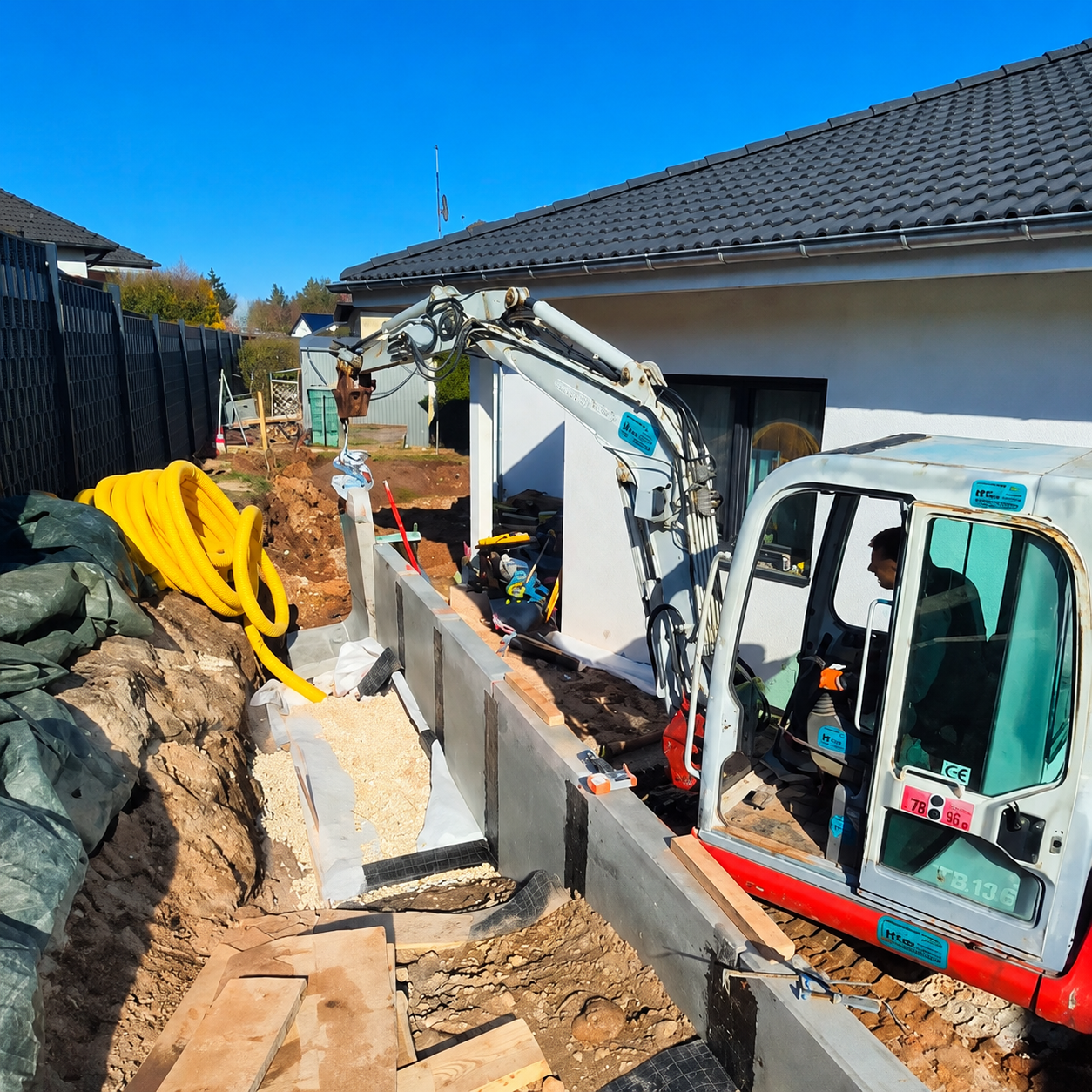 Projekt L-Steine in Brunn