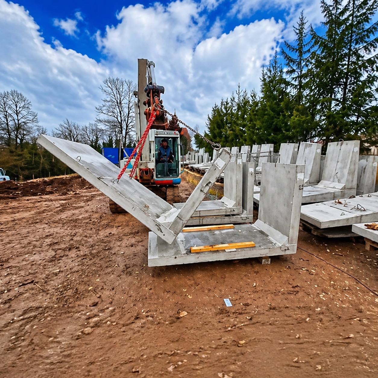 Projekt L-Steine in Puschendorf